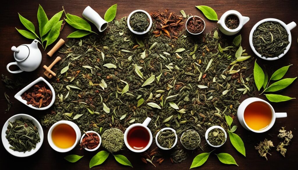 variedades de té